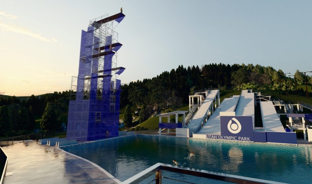 Olympic Diving Platform Plus Extra
