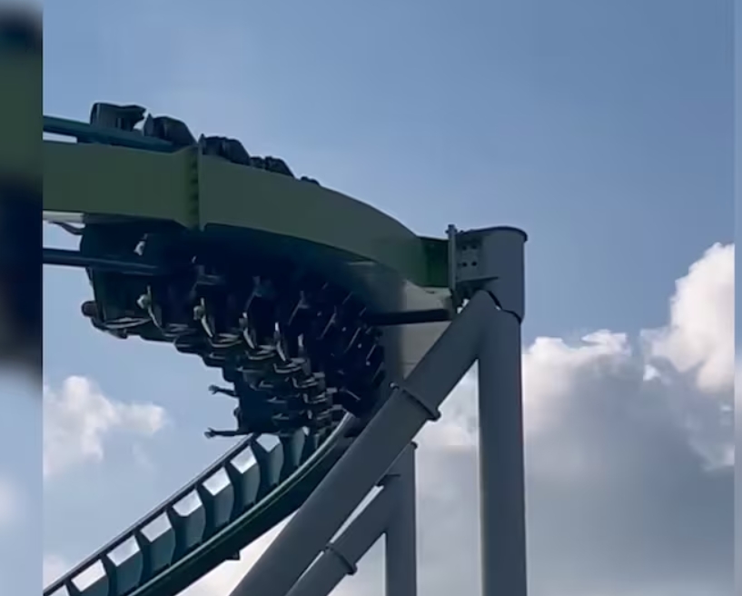 Roller Coaster Support Pillar