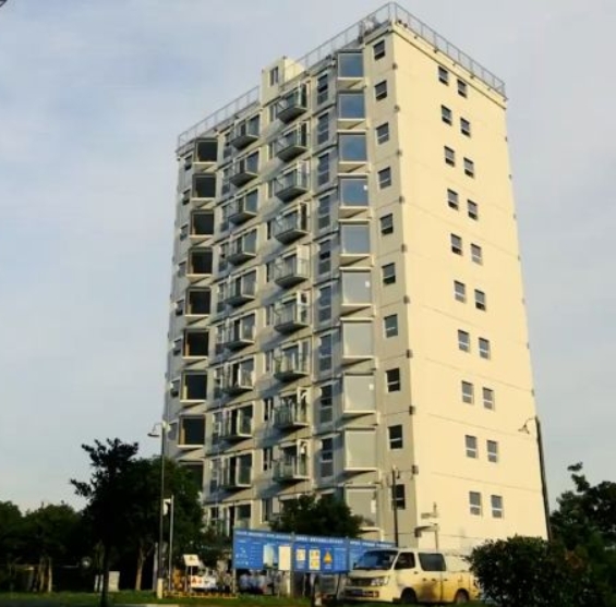 A Ten-Story Building Going Vertical