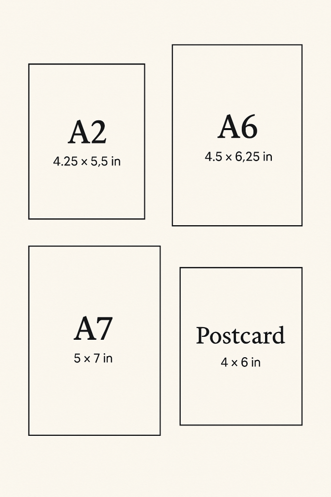 Common Thank You Card Dimensions (With Examples)